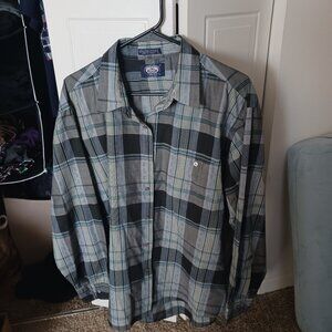 RARE (XL) Knights Bridge Vintage 90s Men Long Sleeve Dress Shirt